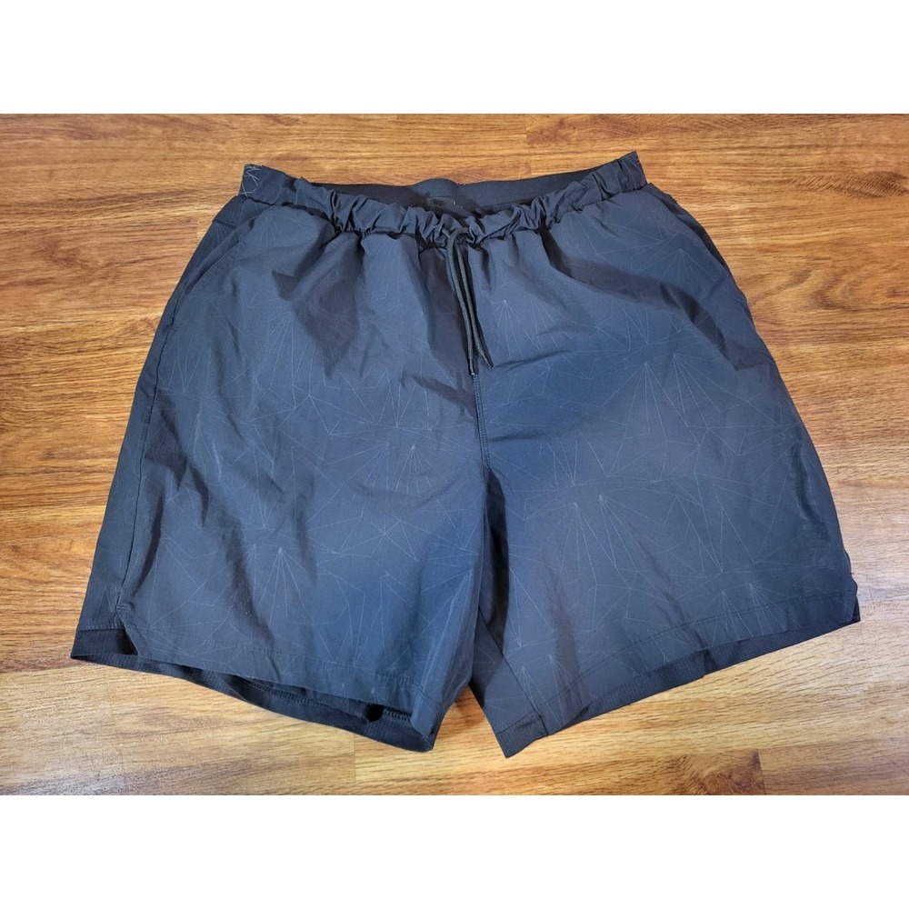 Squatwolf‎ Size 2XL Mens Black Geometric Shorts